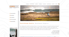 Desktop Screenshot of ceresinternational.org